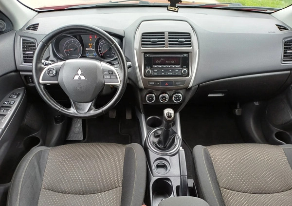 Mitsubishi ASX cena 45900 przebieg: 93500, rok produkcji 2014 z Mosina małe 326